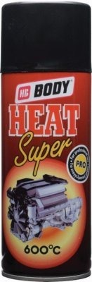 HB BODY Heat Super Spray (Black) (420), 400ml