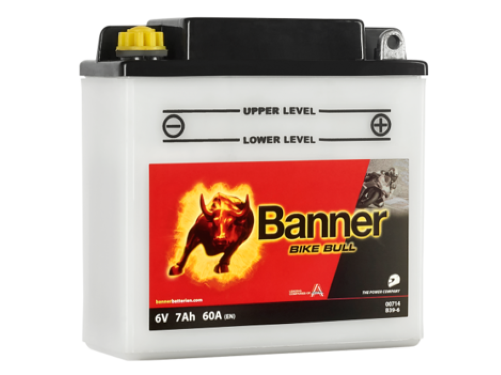 Banner Moto BIKE Bull 00714    6V   7Ah  B39-6