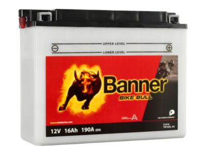 Banner Moto BIKE Bull 51616  12V 16Ah  YB16AL-A2