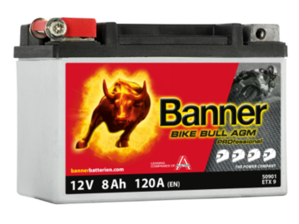 Banner Moto BIKE Bull AGM prof. 50901