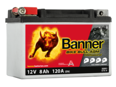 Banner Moto BIKE Bull AGM prof. 50901
