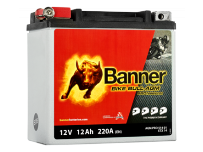 Banner Moto BIKE Bull AGM prof. 51401