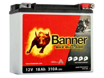 Banner Moto BIKE Bull AGM prof. 52001