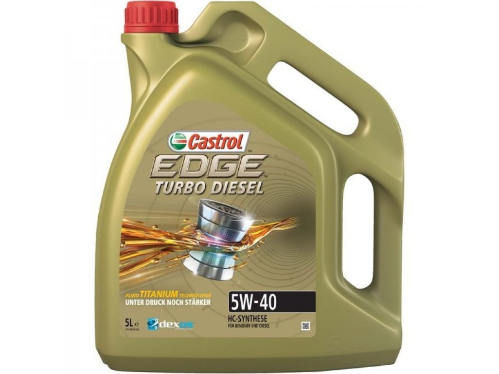 Castrol Edge - Turbo Diesel 5W40  5l