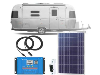 130Wp sestava Victron Energy caravan (PWM)