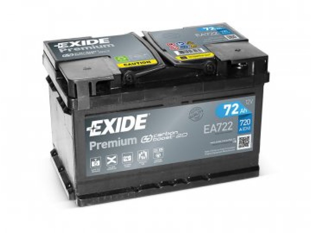 Akumulátor EXIDE Premium 12V 72Ah