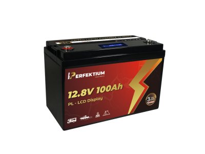 Baterie Perfektium PL SERIES LiFePO4 12.8V 100Ah LCD Display