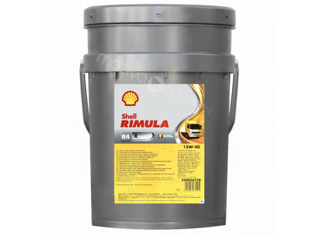 SHELL Rimula R4 L 15W40 20l