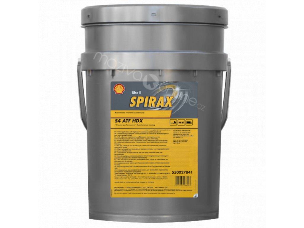 SHELL Spirax S4 ATF HDX 20l