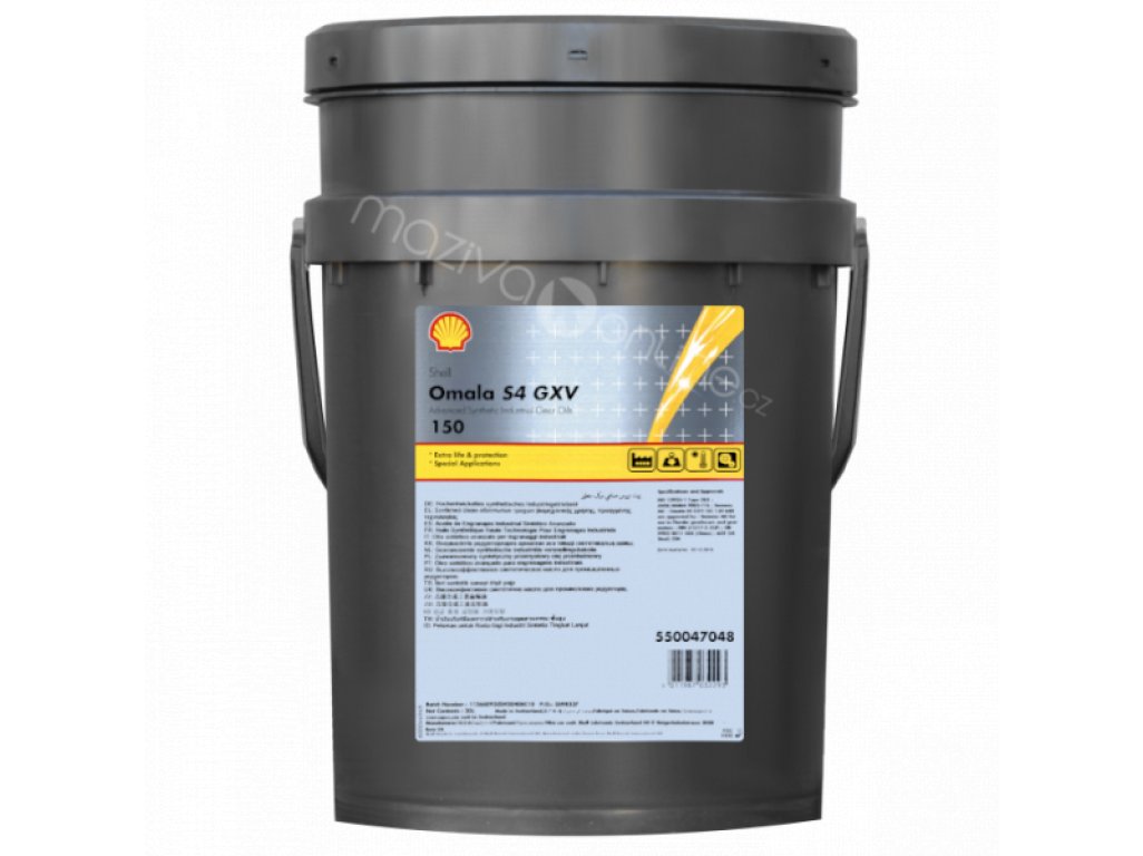 SHELL Omala S4 GXV 150 20l