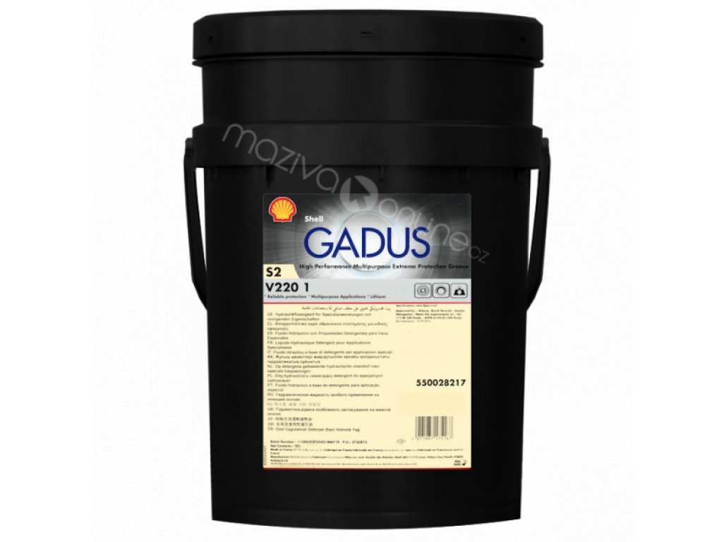 SHELL Gadus S2 V220-1 18kg