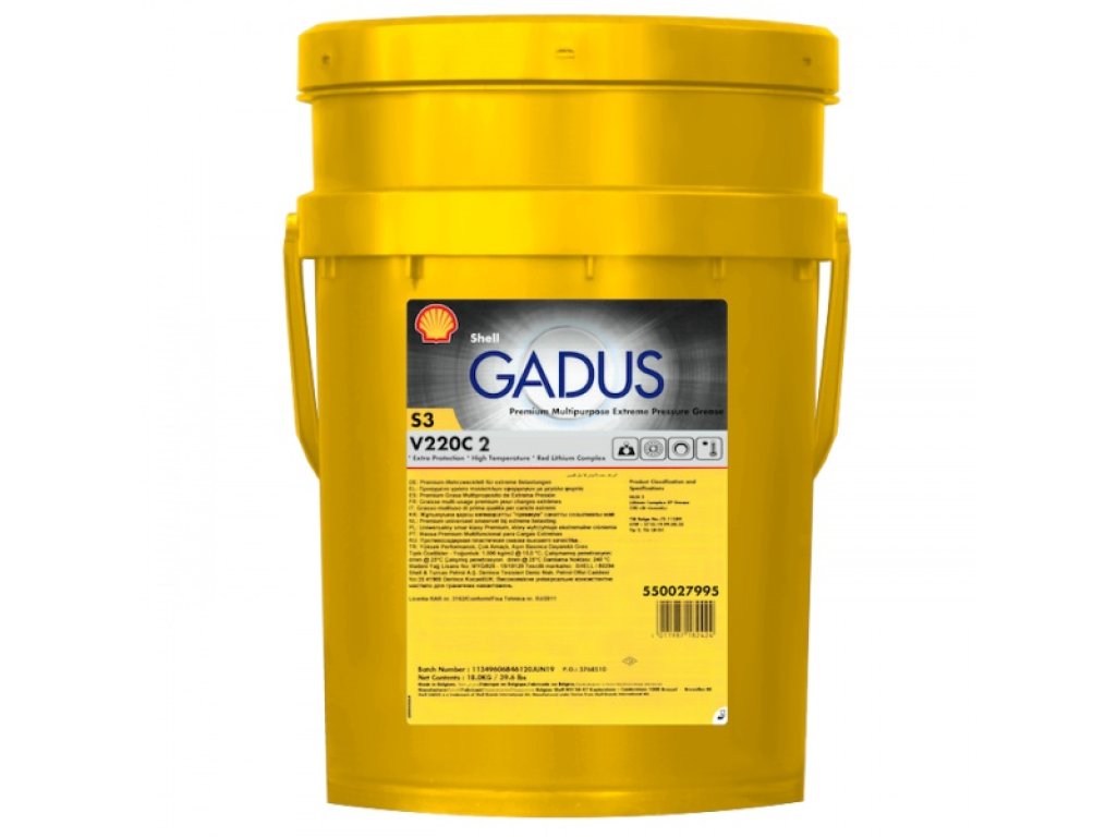 SHELL Gadus S3 V220C 2 18kg