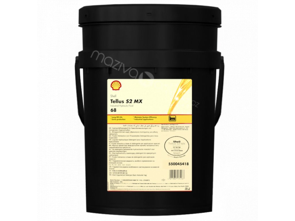 SHELL Tellus S2 MX 68  20l