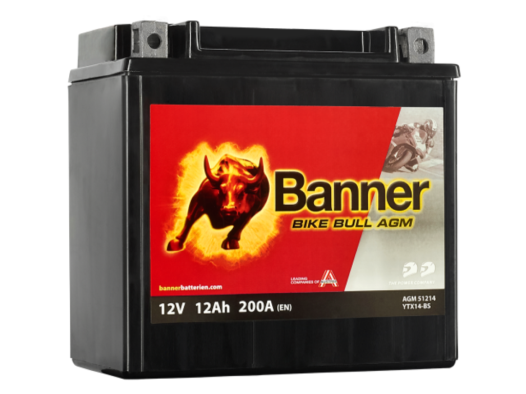 Banner Moto BIKE Bull 51214 AGM