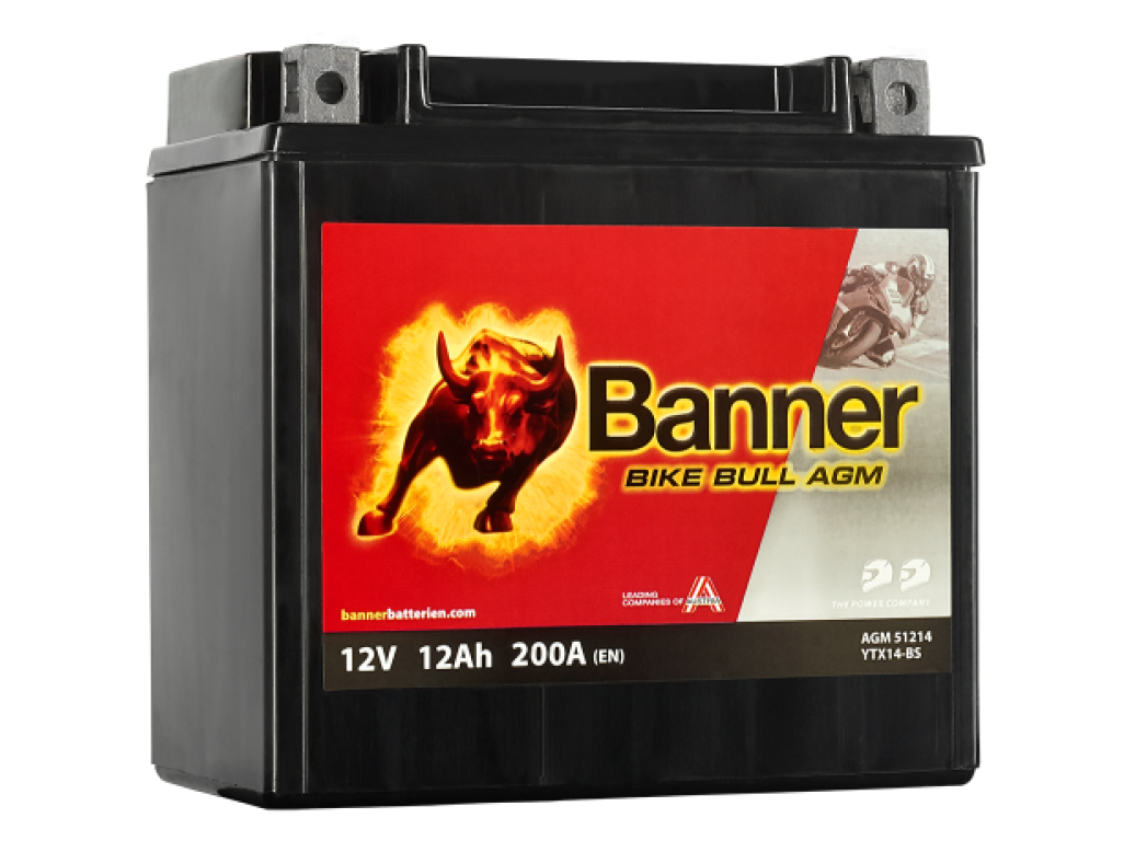 Banner Moto BIKE Bull 51214 AGM