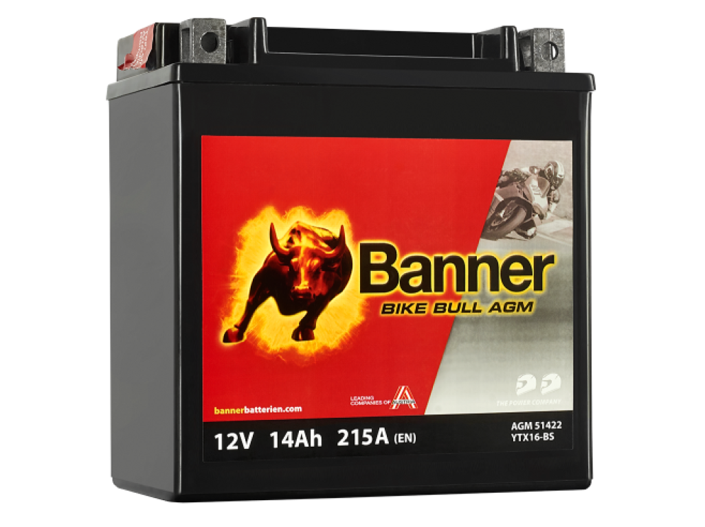 Banner Moto BIKE Bull 51422 AGM